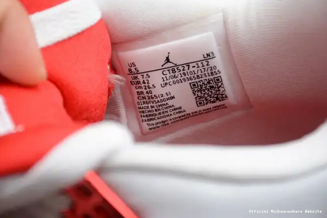Official Maikesneakers Air CT8527-112 Red 4 Jordan Metallic 0617